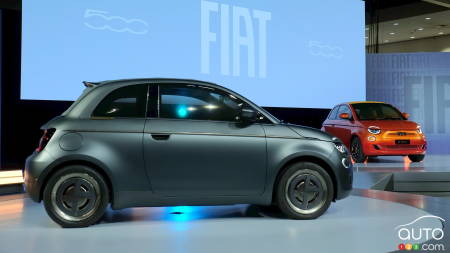 Los Angeles 2022: Fiat Brings the 500 Back to North America as the All-Electric 500e